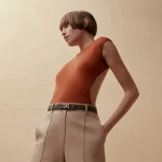 My H belt buckle & Hermès sur Mer reversible leather strap 24 mm - Image 3